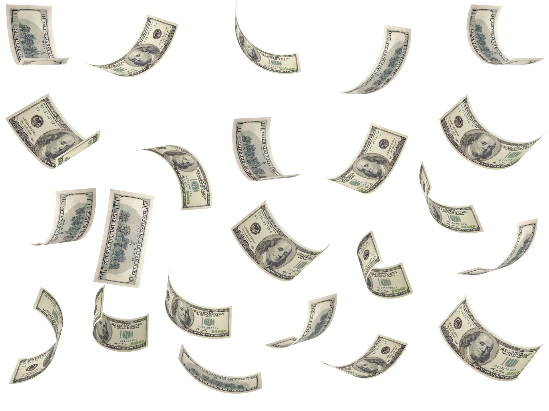 USA dollar falling money inflation finance crisis